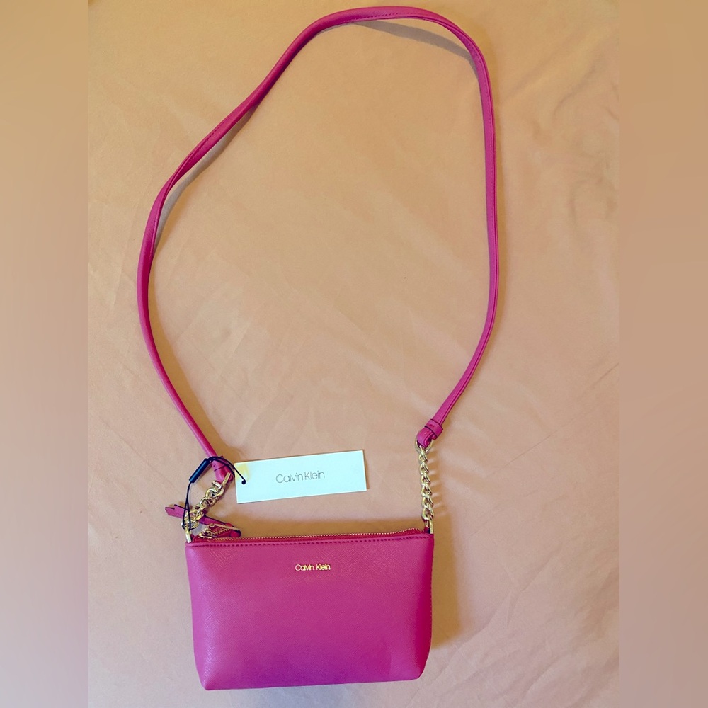 Calvin Klein pink shoulder bag / crossbody